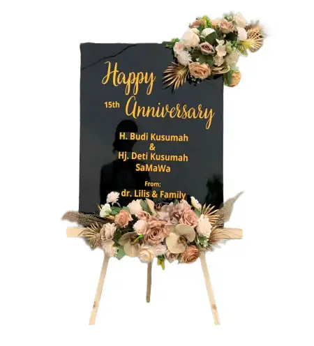 Papan Bunga Akrilik Tanggungprigel