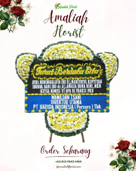 Papan Bunga Duka Tanggungprigel
